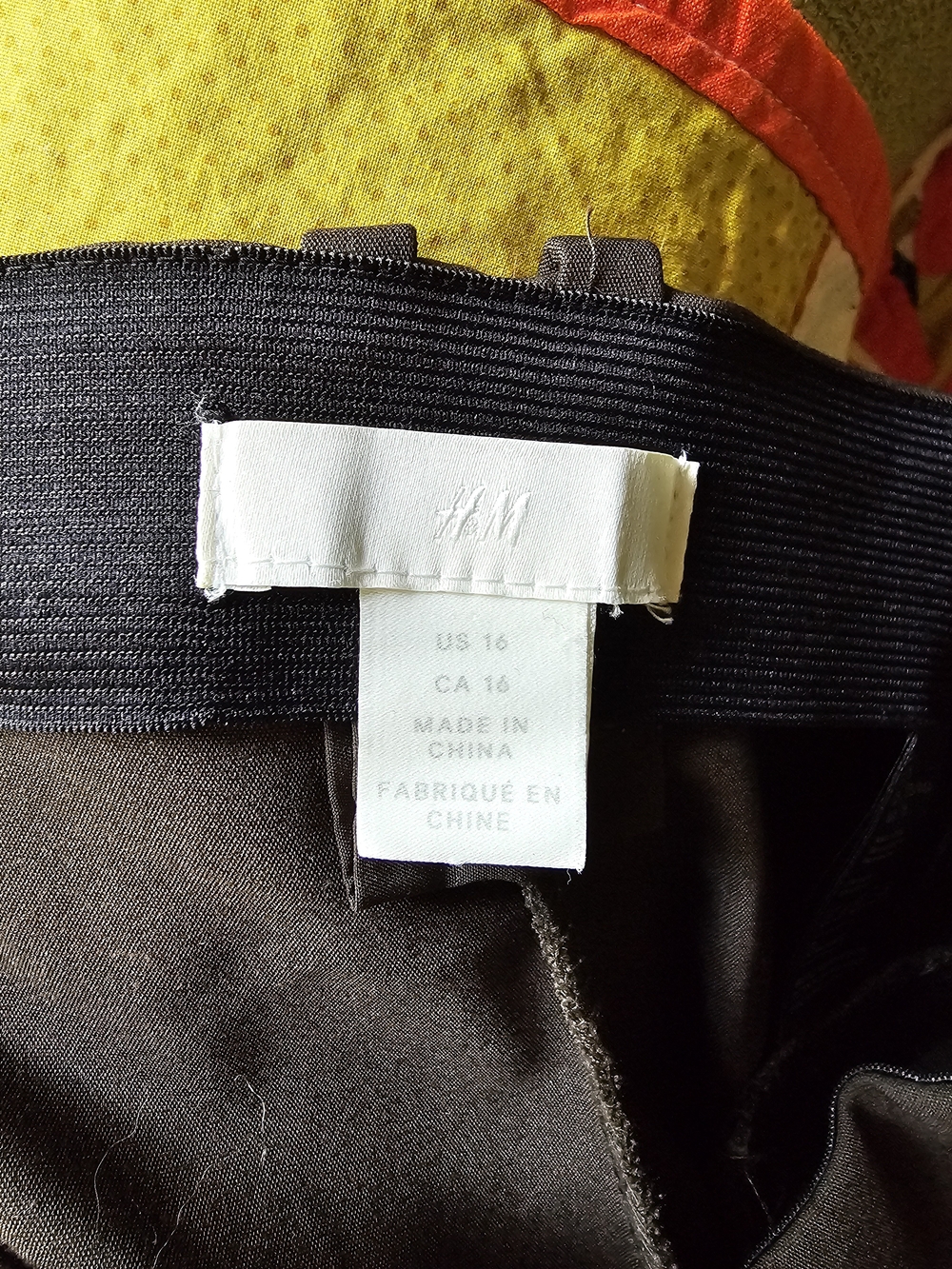 H&M Black Straight-Leg Women’s Pants